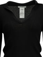 Max Mara Cashmere polo shirt - Black