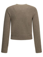 Max Mara Crew-neck sweater made of wool and cashmere - Beige