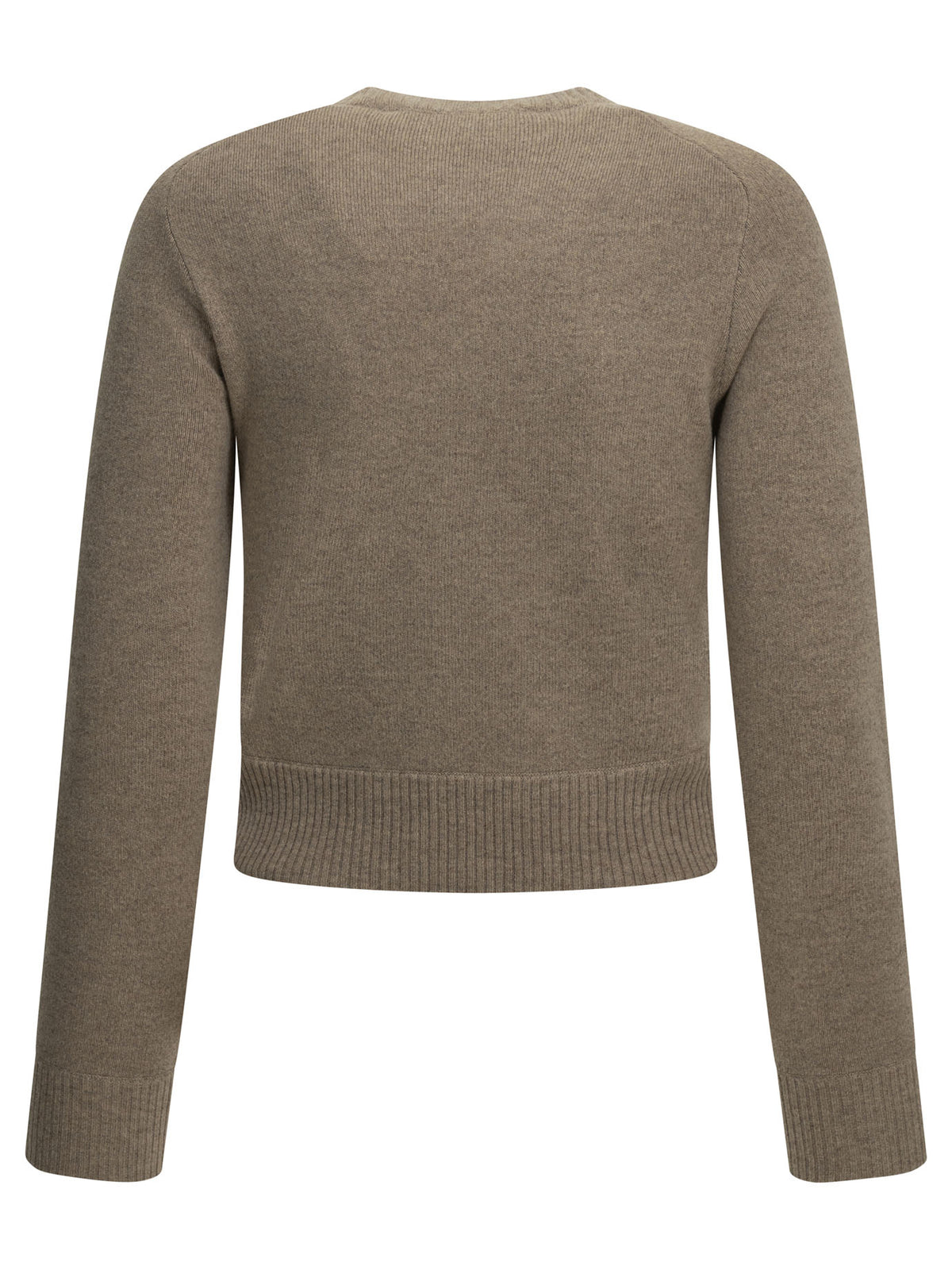 Max Mara Crew-neck sweater made of wool and cashmere - Beige