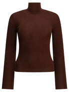 Max Mara Virgin wool turtleneck sweater - Burgundy