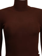 Max Mara Virgin wool turtleneck sweater - Burgundy