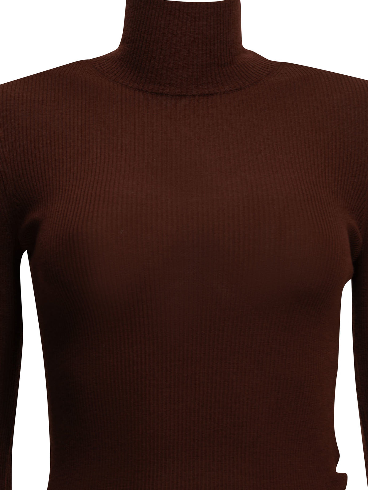 Max Mara Virgin wool turtleneck sweater - Burgundy