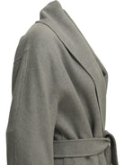 Max Mara Studio Long wool coat - Grey