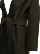 Max Mara Studio Long wool coat - Green