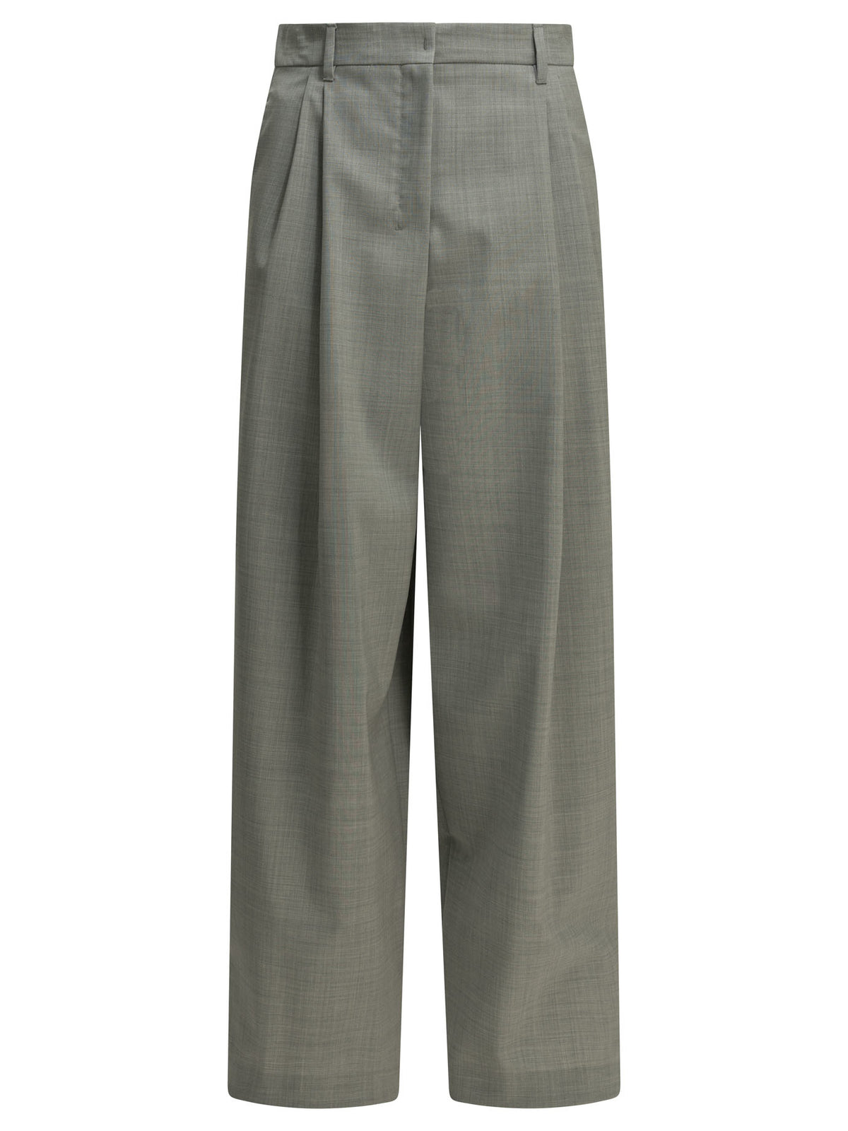 Max Mara Studio Tailored wool pants - Grey