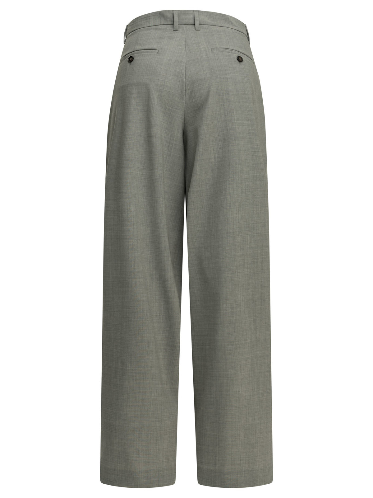 Max Mara Studio Tailored wool pants - Grey