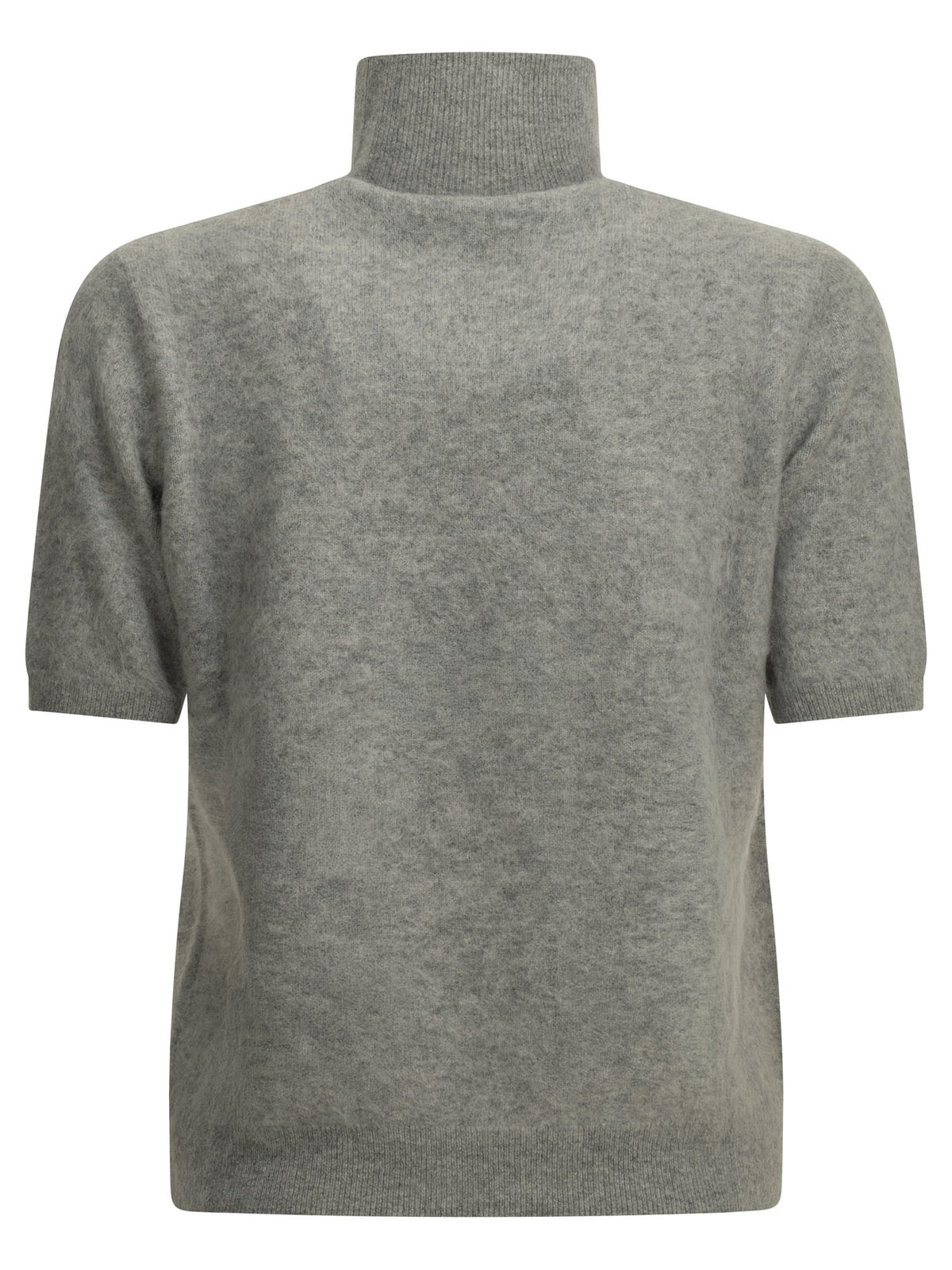 Max Mara Studio Wool Turtleneck Sweater - Grey