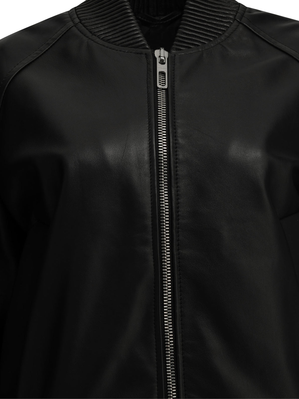 Max Mara Sportmax Nappa leather jacket - Black