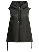 Max Mara The Cube Water-repellent sleeveless jacket - Black