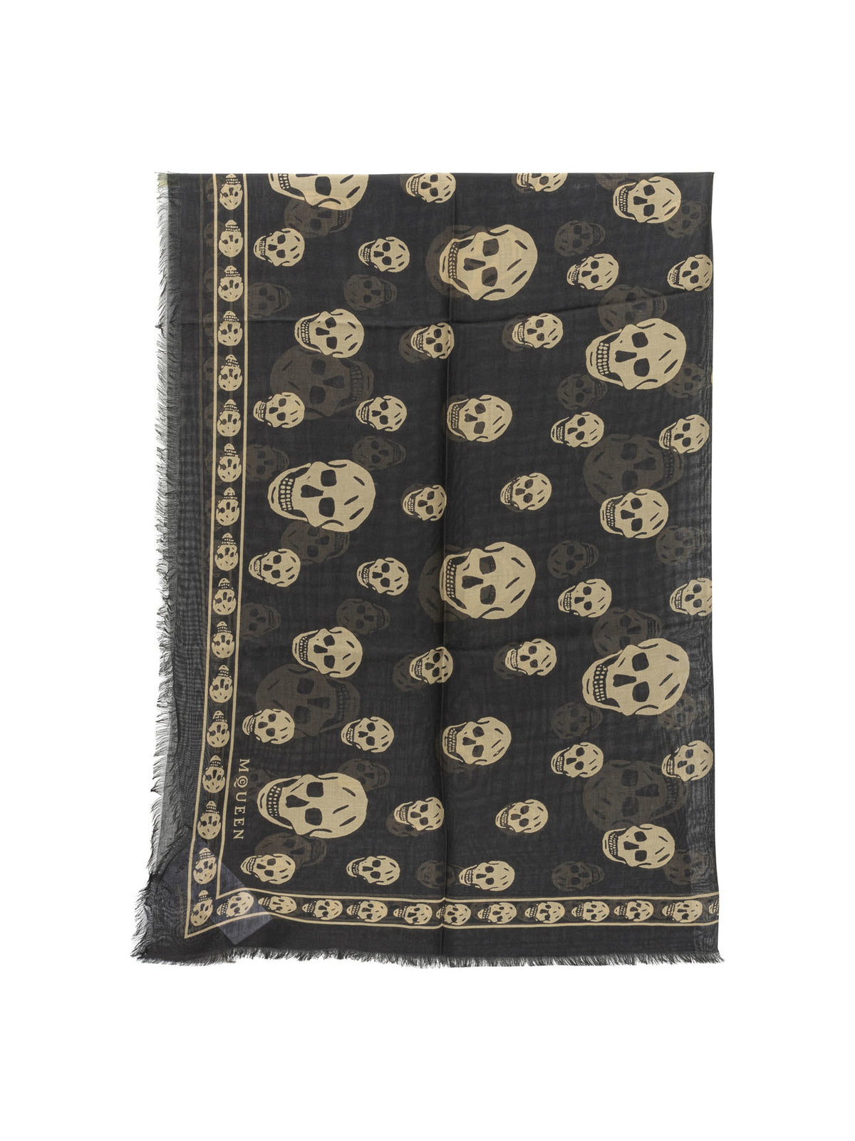 Alexander McQueen Scarves & Silk scarves - Black