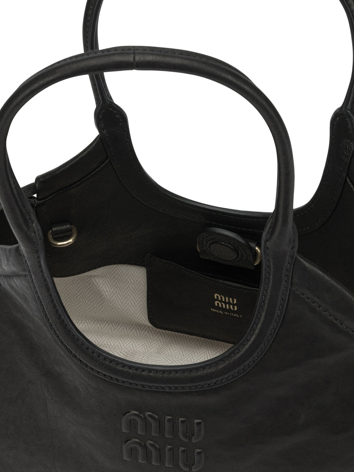 Miu Miu "Ivy" Small Handbag - Black