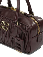 Miu Miu "Arcadie" small handbag - Burgundy