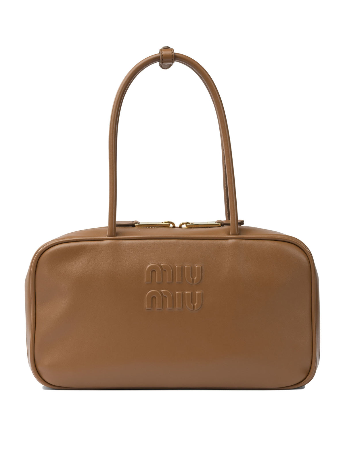 Miu Miu "Beau" Medium Handbag - Brown