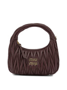 Miu Miu "Wander" Small handbag - Burgundy
