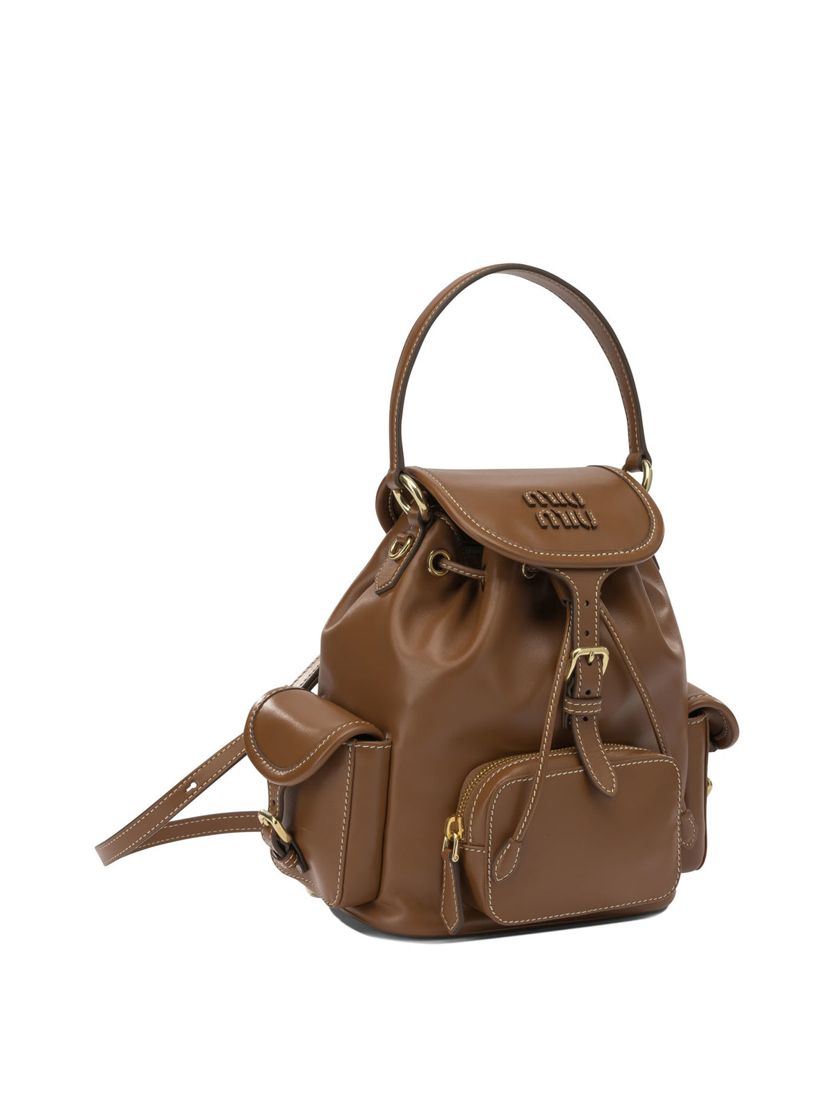 Miu Miu Leather backpack - Brown