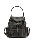 Miu Miu Leather backpack - Black
