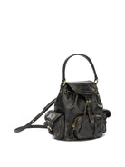 Miu Miu Leather backpack - Black