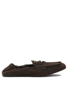 Miu Miu "Ruches" loafers - Brown