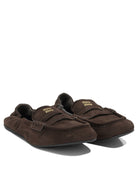 Miu Miu "Ruches" loafers - Brown