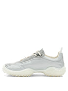 Miu Miu "Bubble" Low-Top Sneakers - Silver
