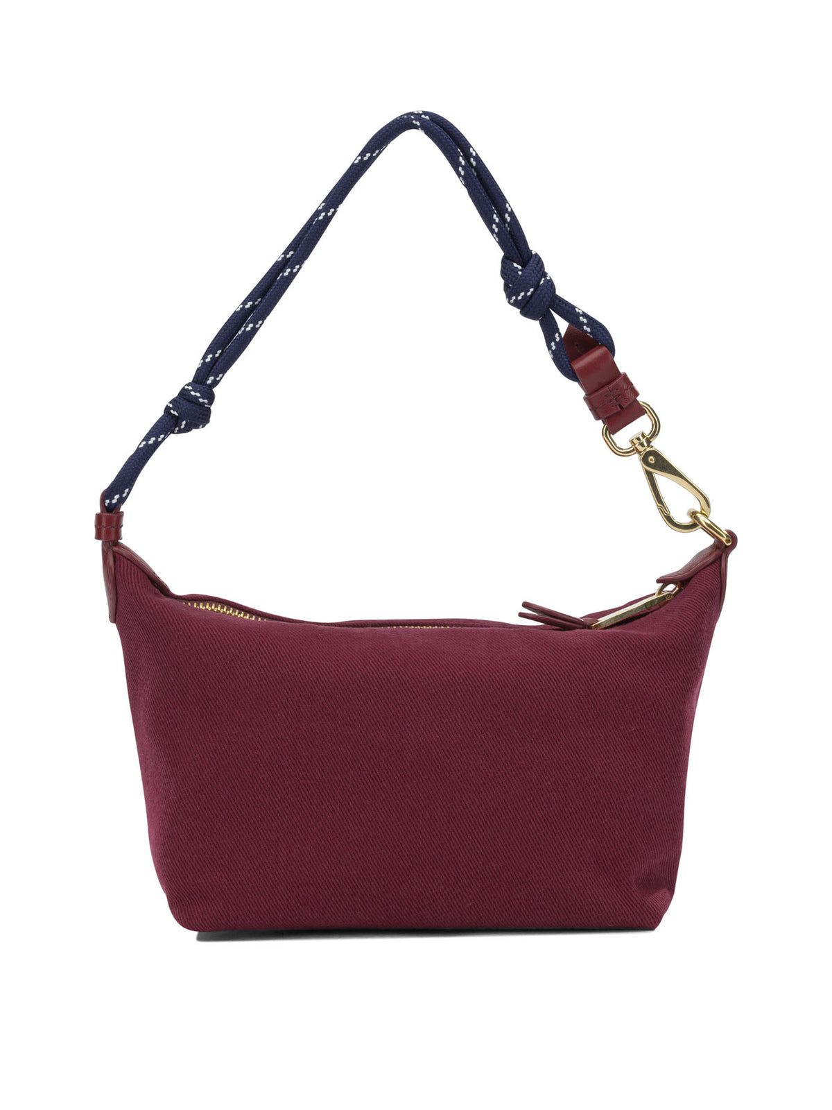 Miu Miu Small logo shoulder bag - Burgundy