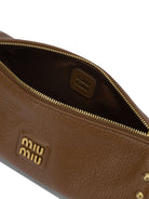Miu Miu Small leather shoulder bag - Brown