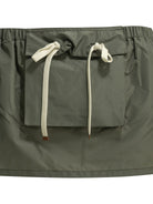 Miu Miu Cargo miniskirt with logo - Green