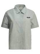 Miu Miu Casual check shirt - Green