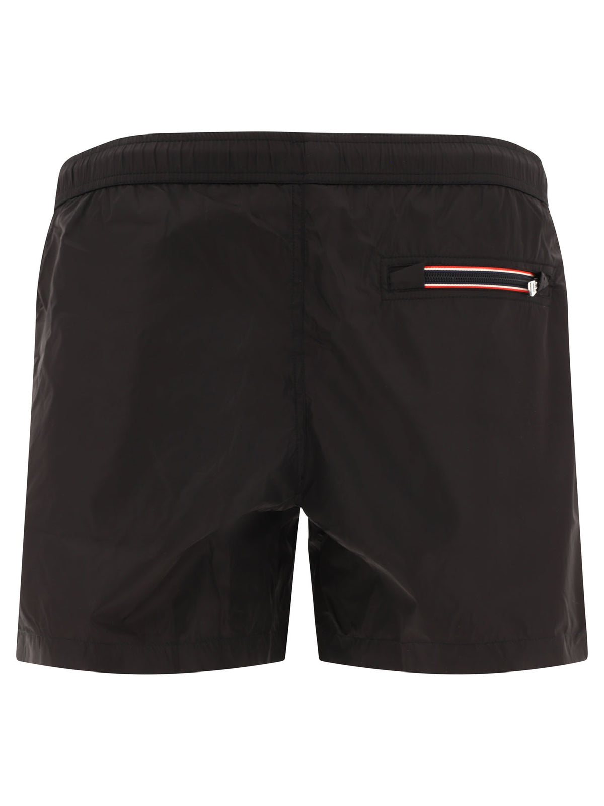 Moncler Swim shorts with logo patch - Black
