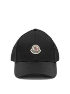 Moncler Baseball cap with logo - Black