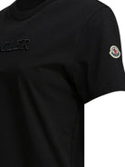 Moncler Crewneck T-shirt with logo - Black
