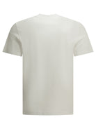 Moncler Crewneck T-shirt with logo - White