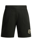 Moncler Logo Shorts - Black