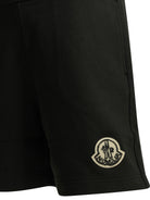 Moncler Logo Shorts - Black