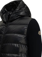 Moncler Padded wool cardigan - Blue