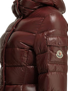 Moncler "Barante" Short Down Jacket - Burgundy