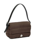 Moncler "Caradoc" Small Shoulder Bag - Brown