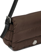 Moncler "Caradoc" Small Shoulder Bag - Brown