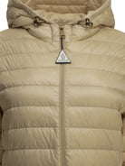 Moncler "Igelhood" Short Down Jacket - Beige
