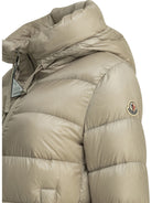 Moncler "Suyenne" Long Down Jacket - Grey