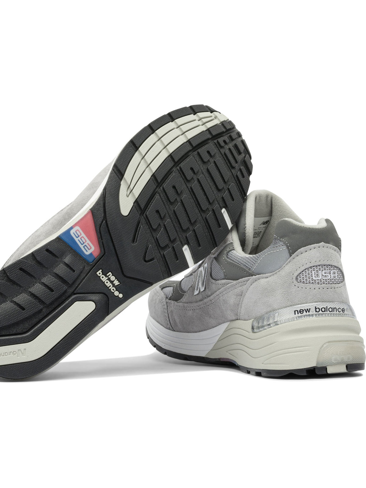 New Balance "Made in USA 992" Low-Top Sneakers - Grey