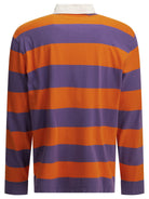 Polo Ralph Lauren "Rugby" Button-Down Polo Shirt - Purple