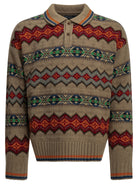 Polo Ralph Lauren "Fair Isle" Polo Sweater - Multicolour