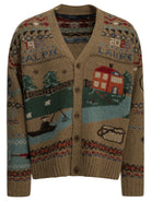 Polo Ralph Lauren "Panorama" Cardigan - Brown