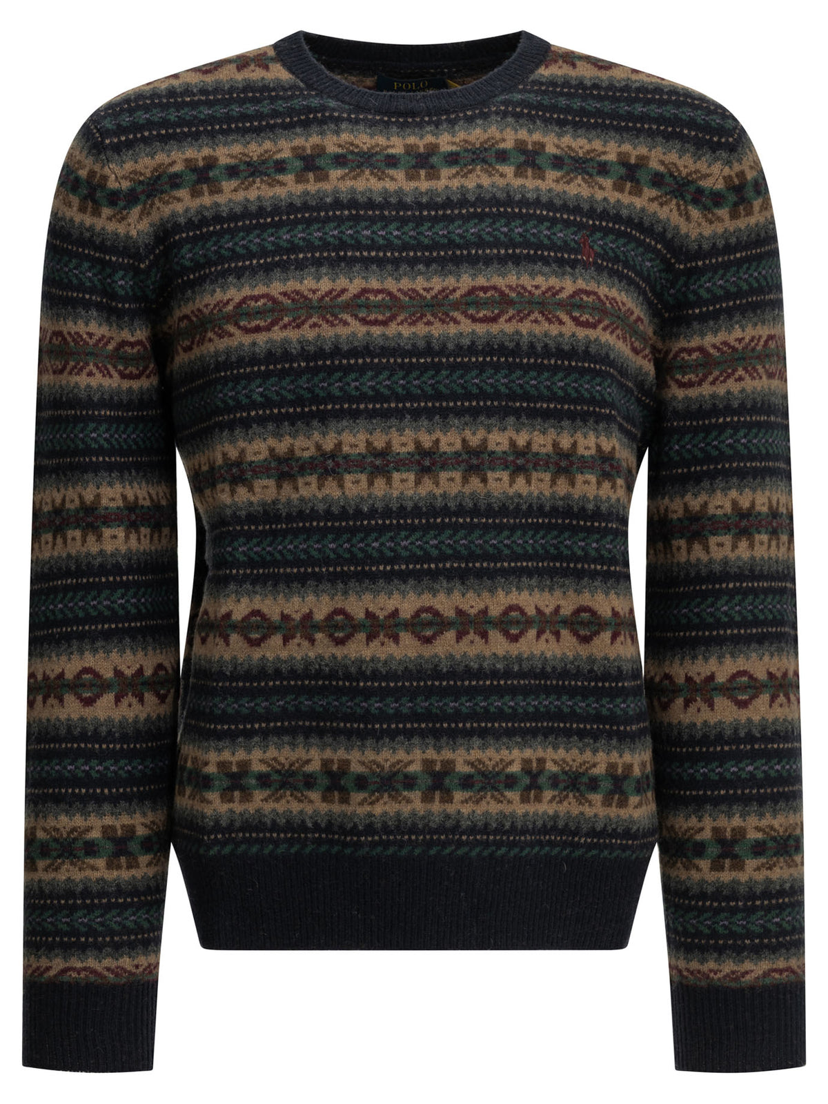 Polo Ralph Lauren "Fair Isle" Crew-Neck Sweater - Blue