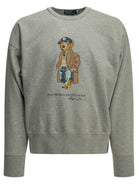 Polo Ralph Lauren "Polo Bear" Crew-Neck Sweatshirt - Grey