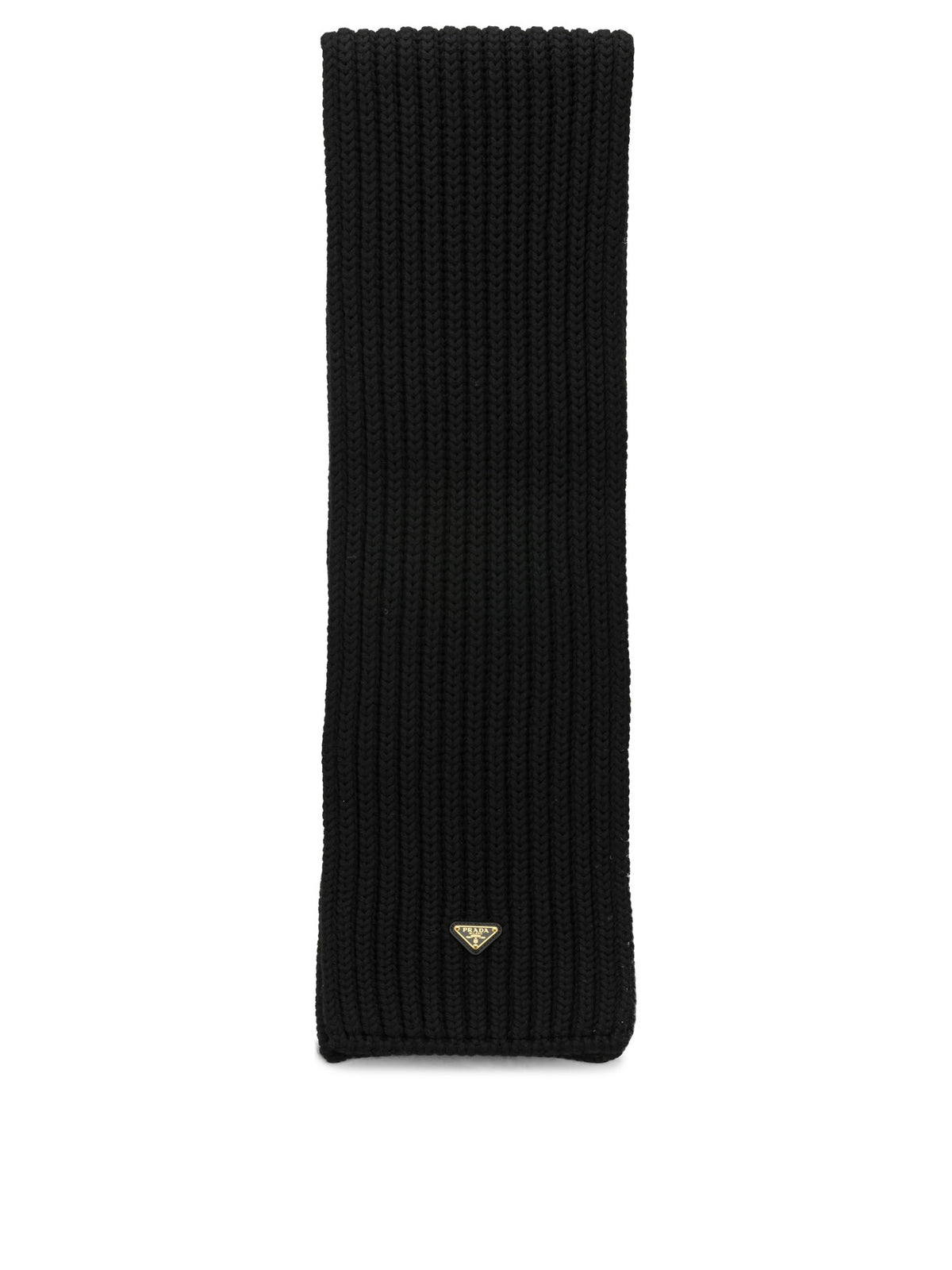 Prada Classic wool scarf - Black