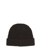 Prada Wool beanie with logo - Brown