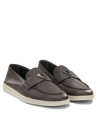 Prada Leather loafers - Brown