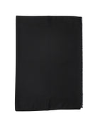Prada Classic wool and silk scarf - Black